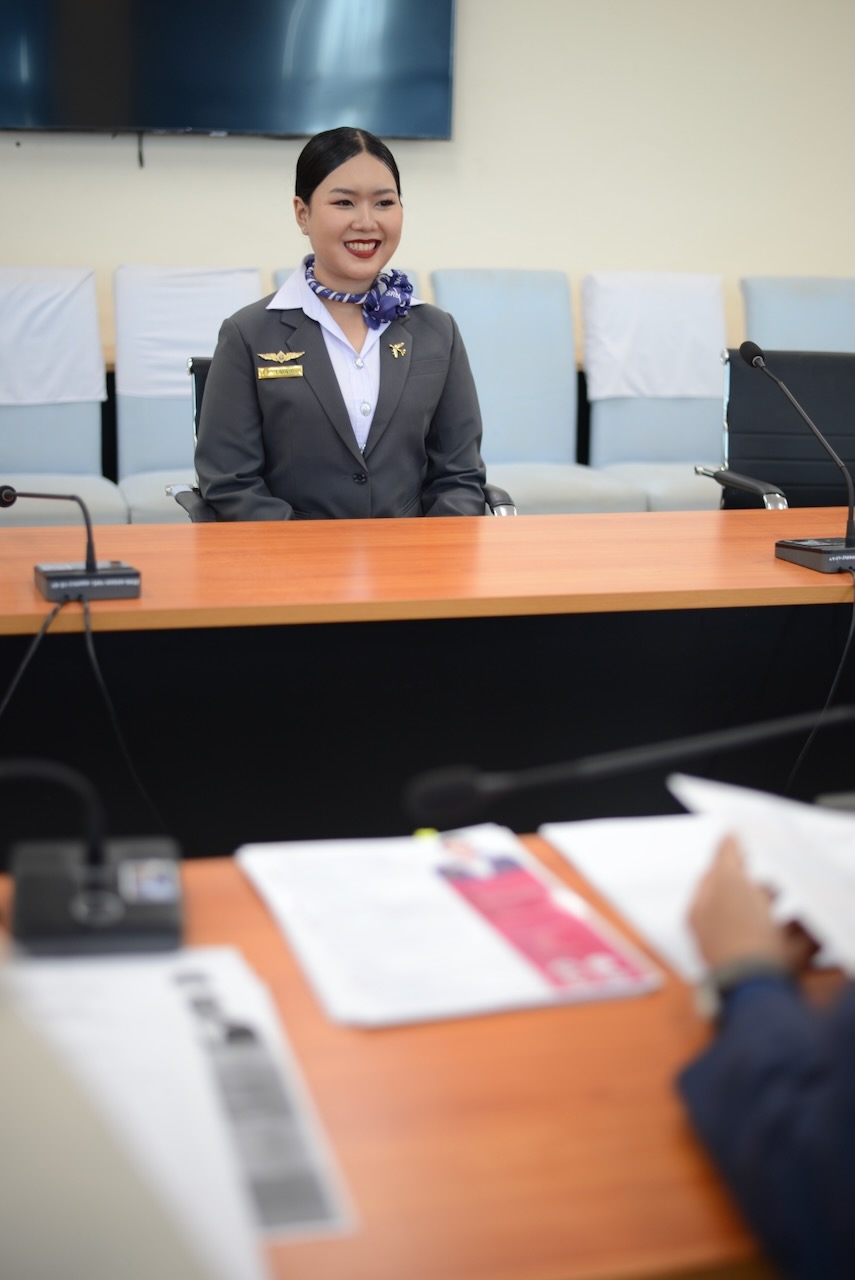 Aviation Business Program Conducts Interviews for 4th-Year Students in Preparation for Cooperative Education