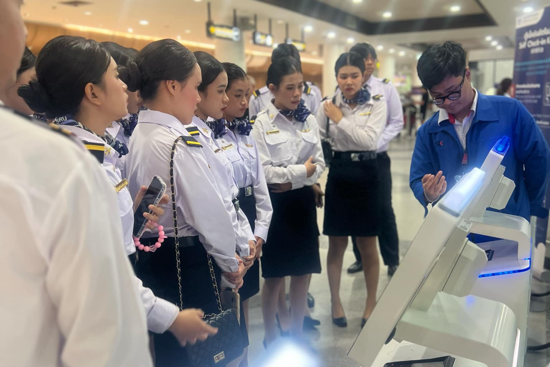 First-Year Aviation Students Visit Surat Thani Meteorological Station and Airport