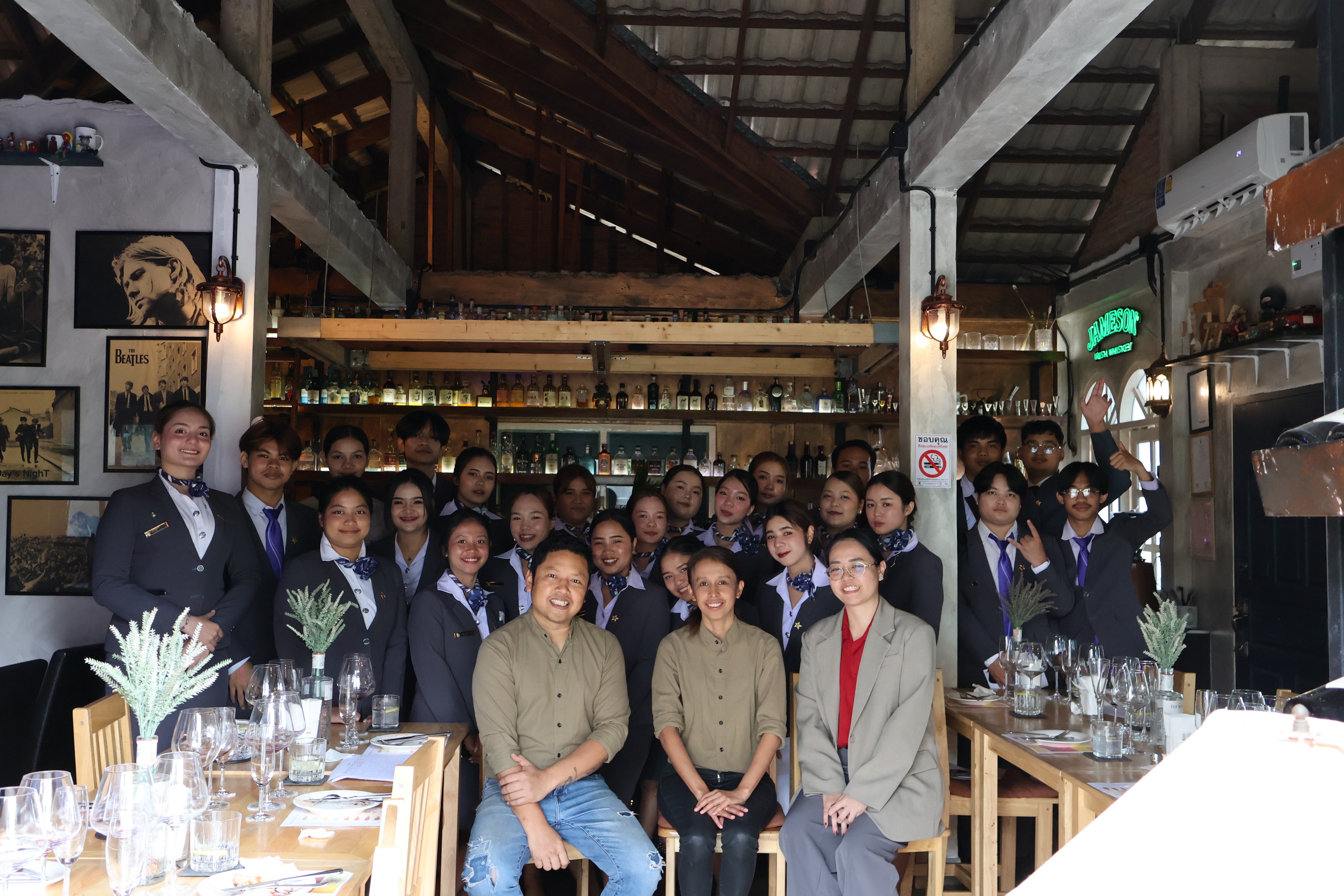 Unlocking the World of Wine! IST Students Dive into Wine Tasting & Service Workshop