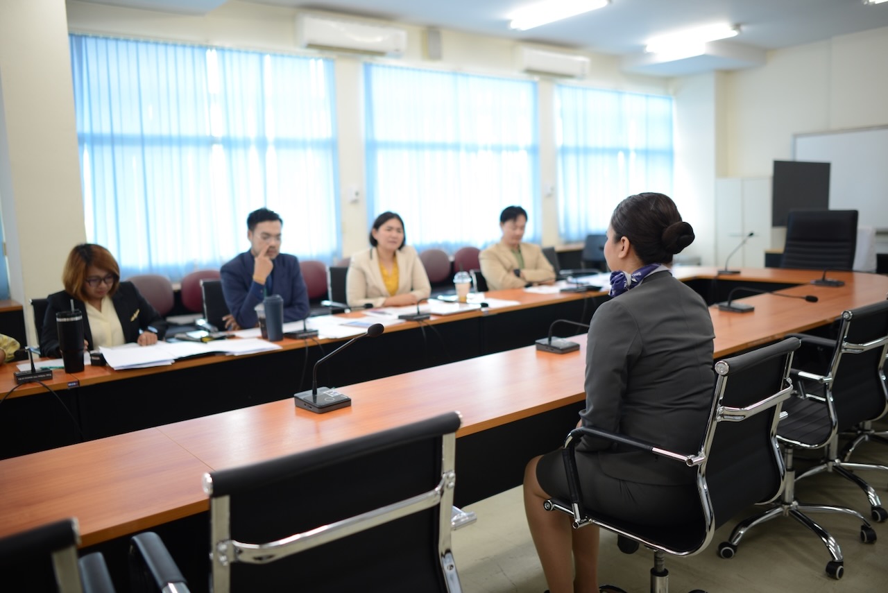 Aviation Business Program Conducts Interviews for 4th-Year Students in Preparation for Cooperative Education