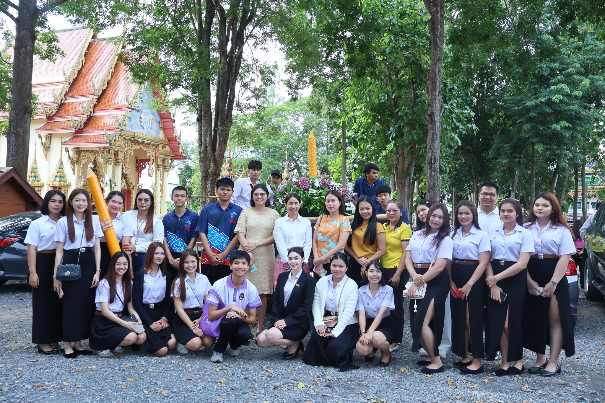 International School of Tourism Upholds Thai Tradition by Joining the 2025 Candle Festival, Conserving Local Cultural Heritage