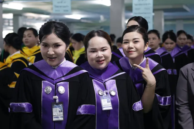 ประมวลภาพบรรยากาศพิธีซ้อมพระราชทานปริญญาบัตร ประจำปี พ.ศ. 2569