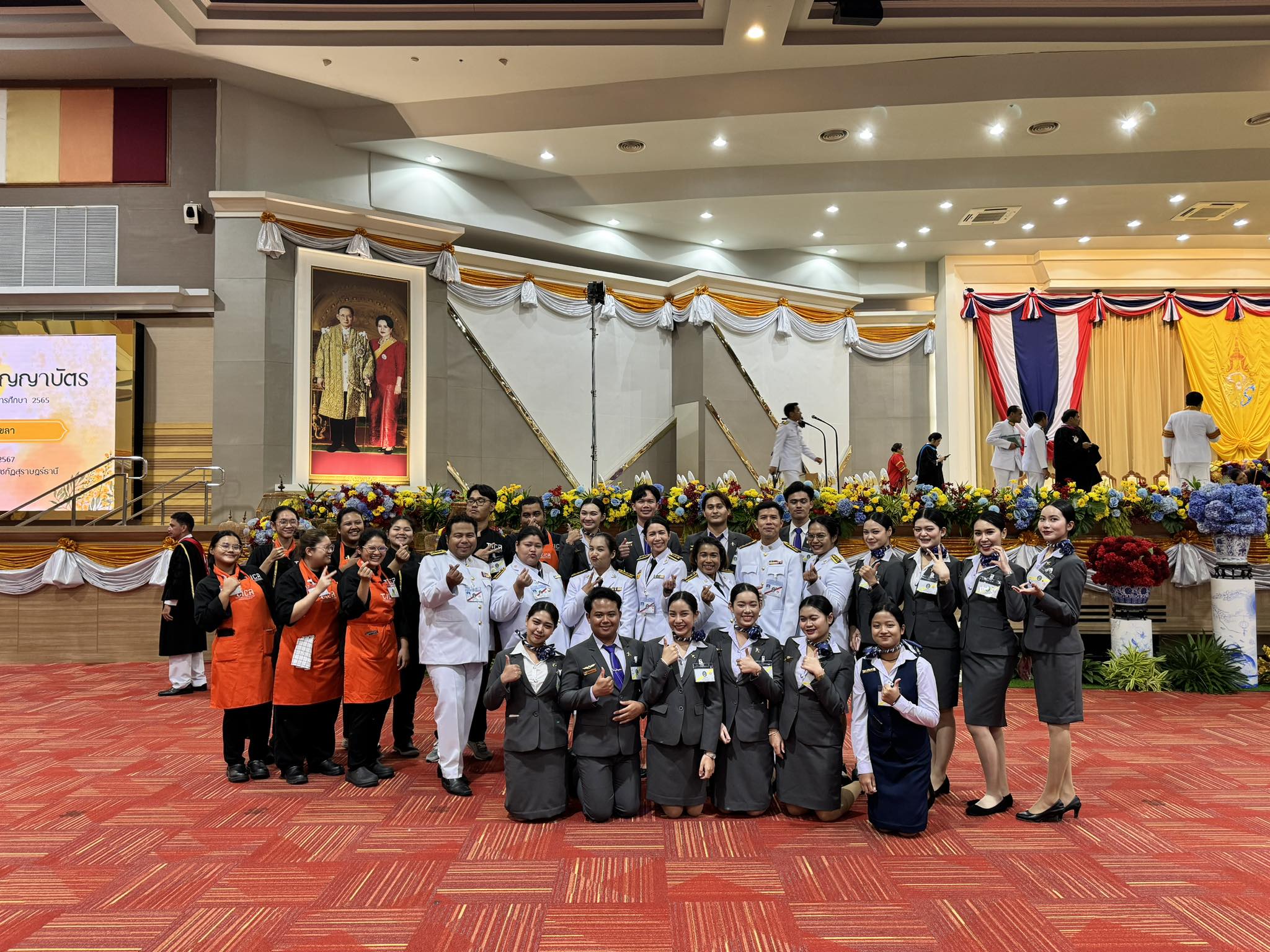 Hospitality and Catering Teams Excel in Royal Commencement Ceremony 2024