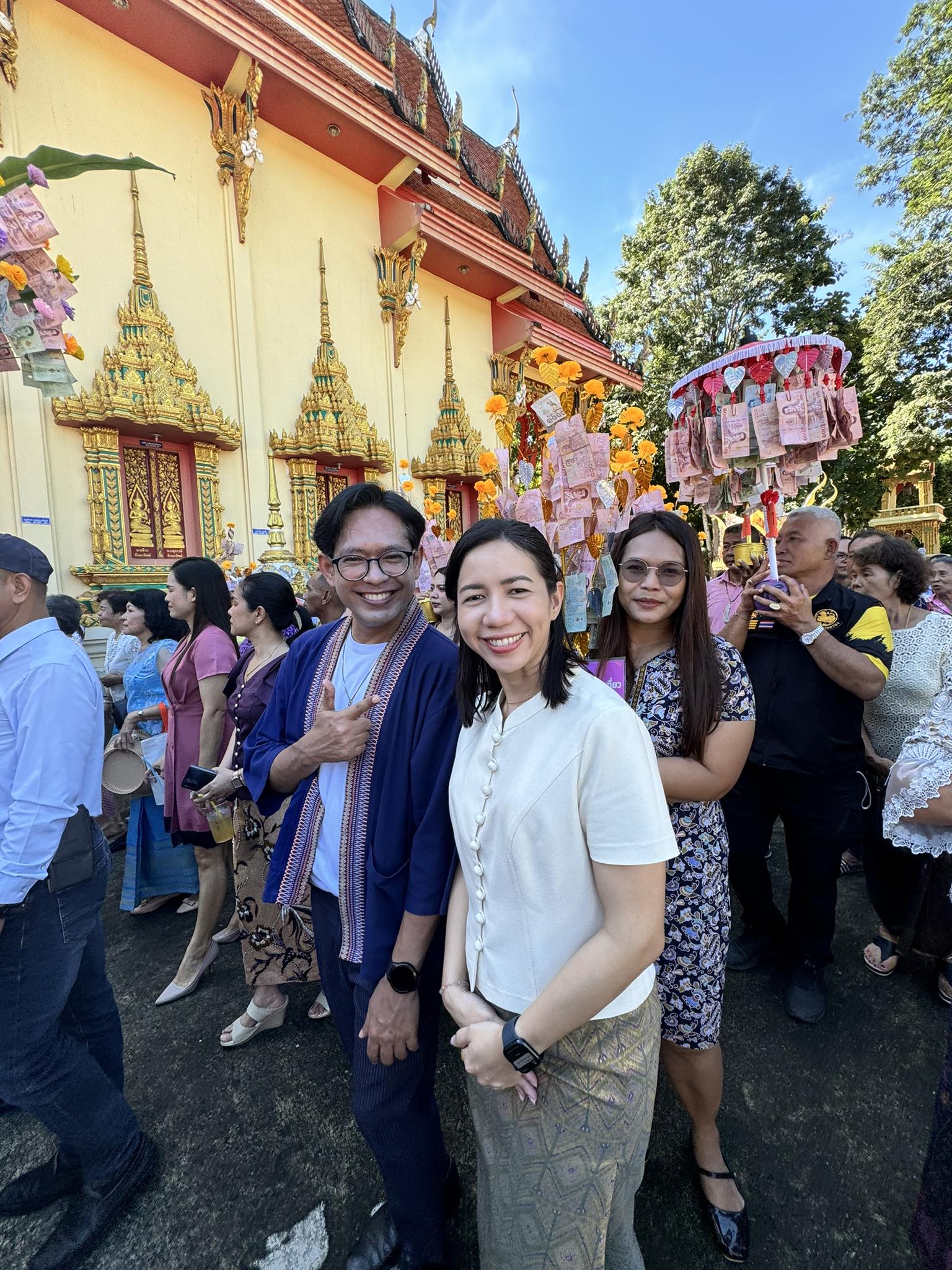 วนช. ร่วมทอดกฐินสามัคคี ประจำปี 2567 ณ วัดภูธรอุทิศสิทธาราม