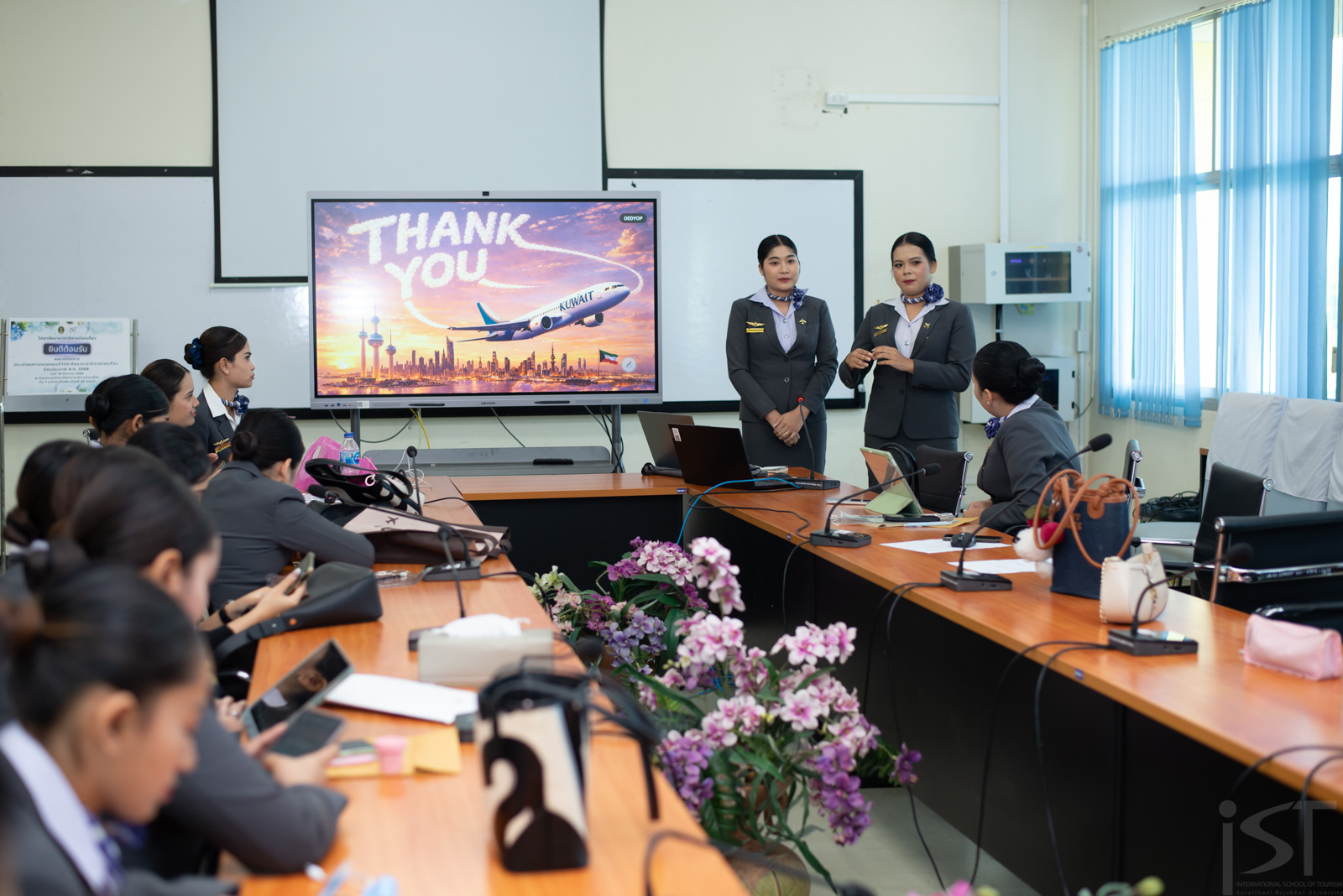 IST Aviation Business Students Showcase Co-operative Education Success and Innovative Industry Projects